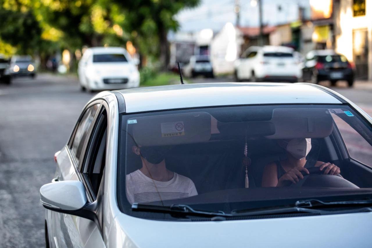 Não uso de cinto de segurança