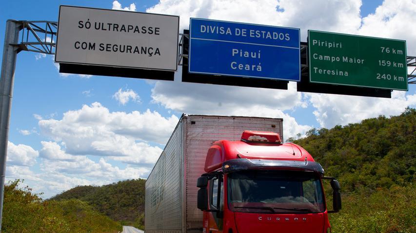 Divisa entre os estados do Piauí e Ceará, que estão disputando território