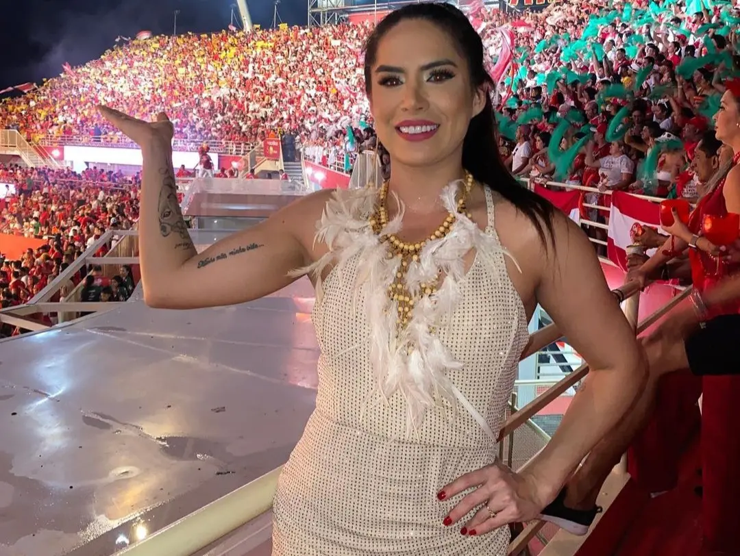 Djidja Cardoso no festival de parintins