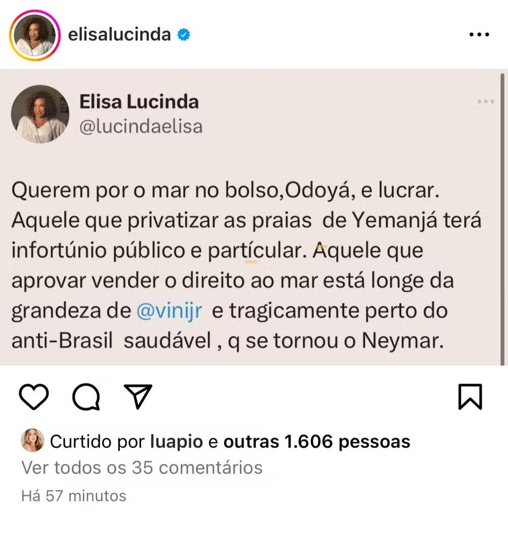 Publicação de Lucinda