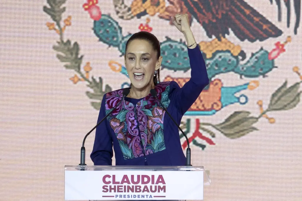 Claudia Sheinbaum, a primeira mulher a assumir a presidência do México