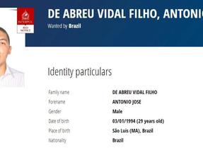 Antônio José de Abreu Vidal Filho figurou na lista de procurados da Interpol, antes de ser preso nos Estados Unidos
