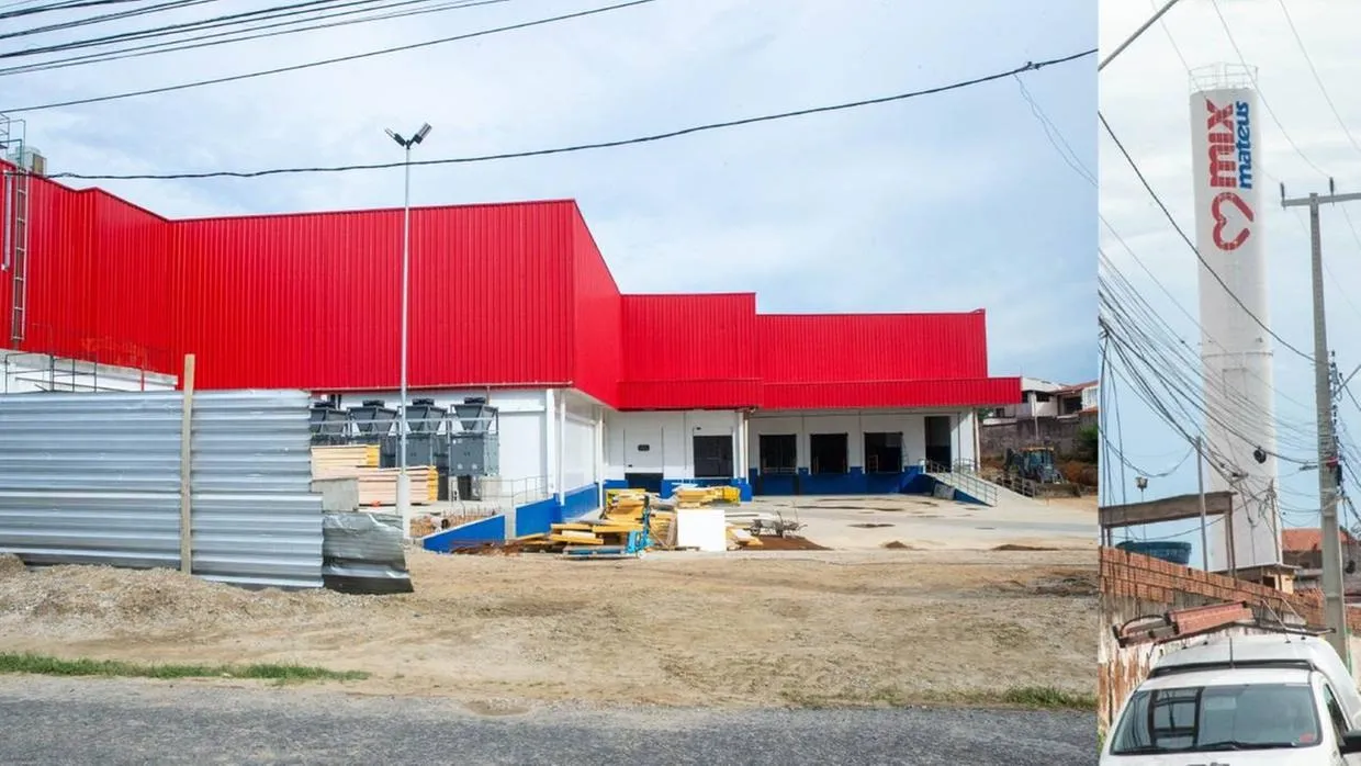 Obras do Mix Mateus no José Walter. Loja deve abrir no início do segundo semestre
