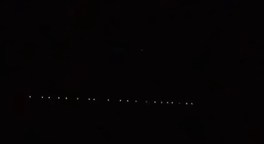 Satélites foram lançados por meio de foguetes Falcon 9 da Space X
