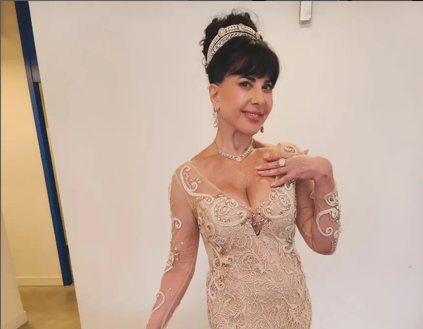 A atriz estava internada para tratar complicações derivadas de uma infecção bacteriana