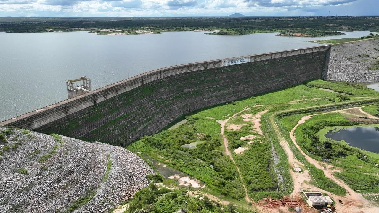 Açude Castanhão, o maior do Ceará