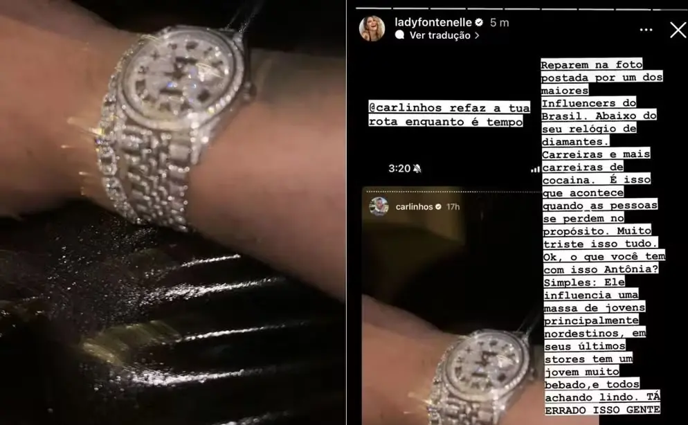 Publicação de Antonia Fontenelle sobre Carlinhos Maia