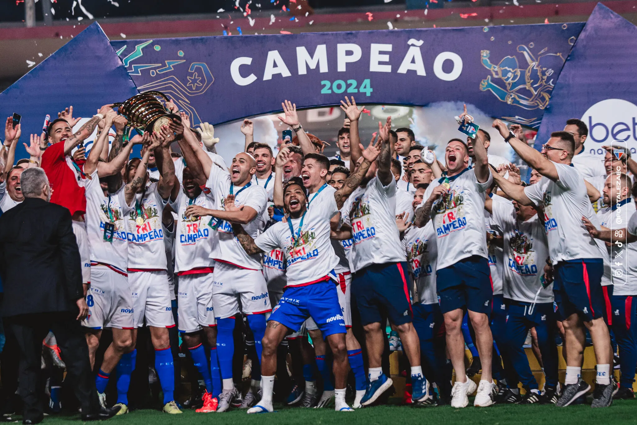 Fortaleza campeão da Copa do Nordeste 2024