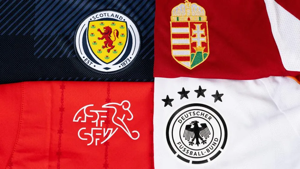 Seleções que formam o Grupo A da Euro