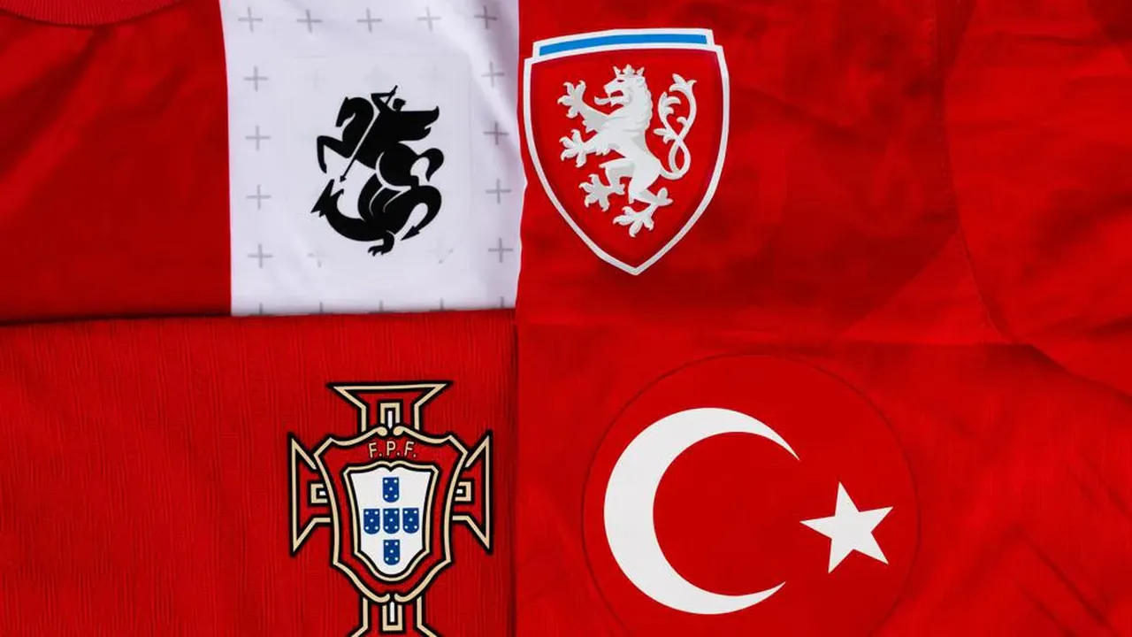 Equipes que formam o Grupo F da Euro