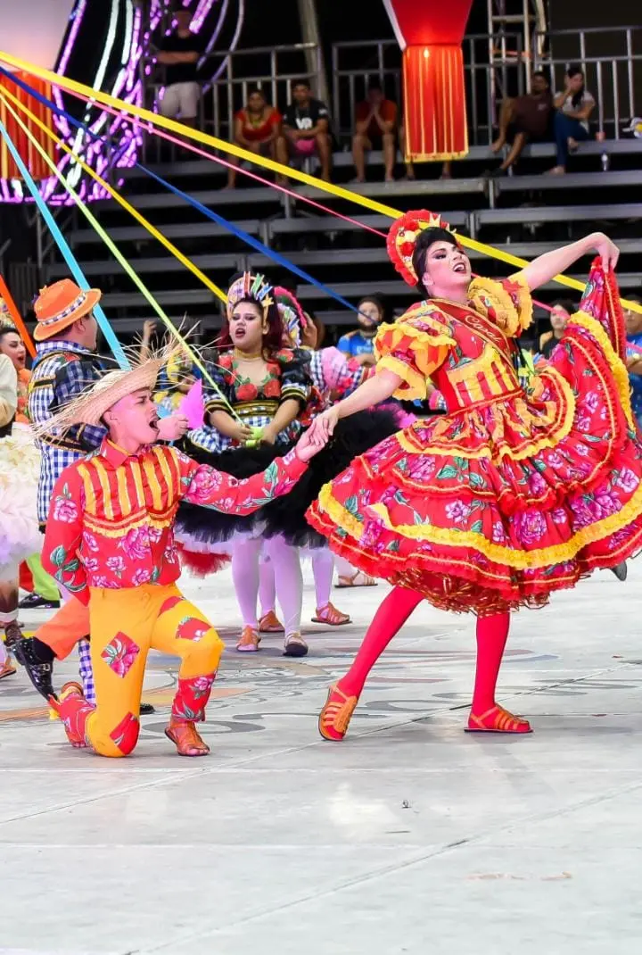 Quadrilha Haja Paixão, de Maracanaú, em apresentação deste ano