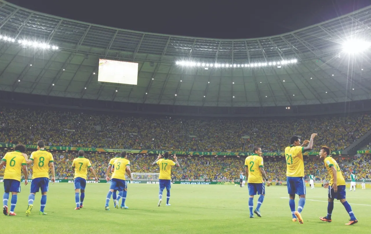 O Castelão recebeu dois jogos da Seleção Brasileira na Copa do Mundo de 2014