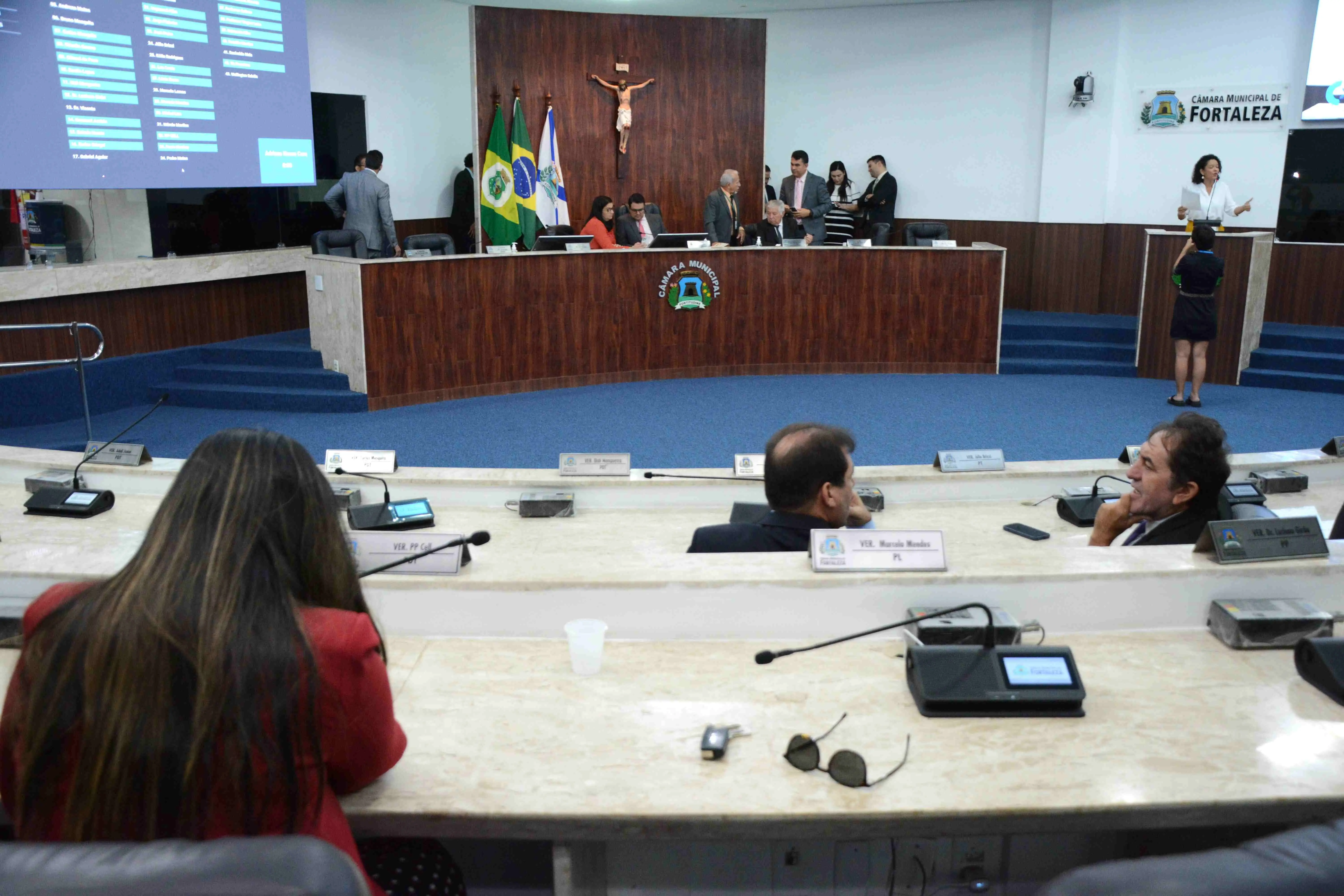 Foto do Plenário Fausto Arruda