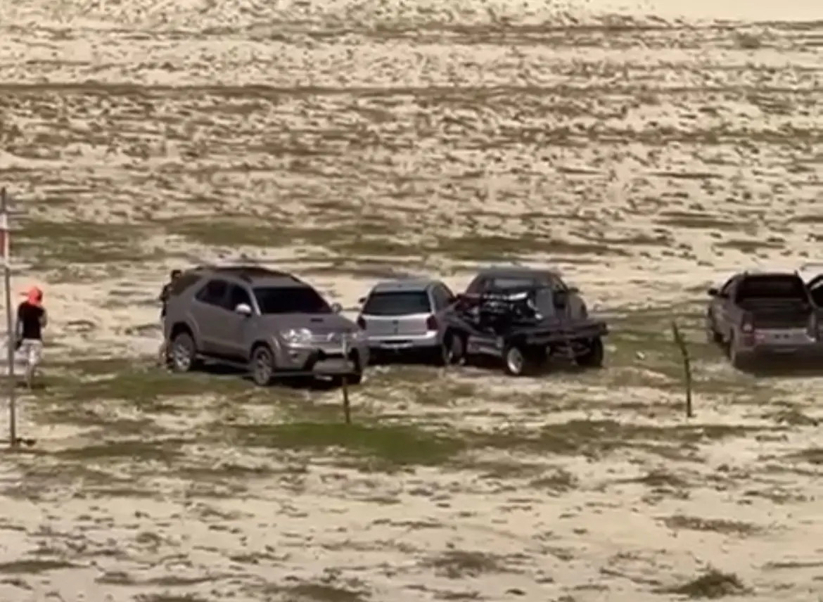 Acidente em corrida de buggys em Camocim