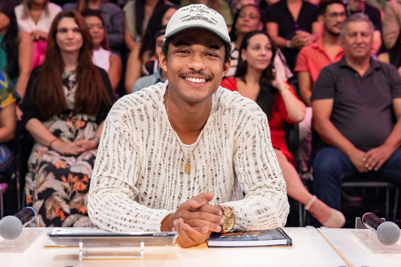 Juan Paiva participou do 'Domingão com Huck'