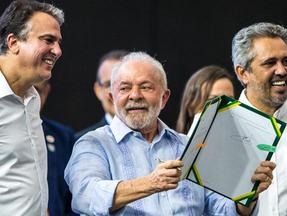 Camilo Santana, Lula e Elmano de Freitas
