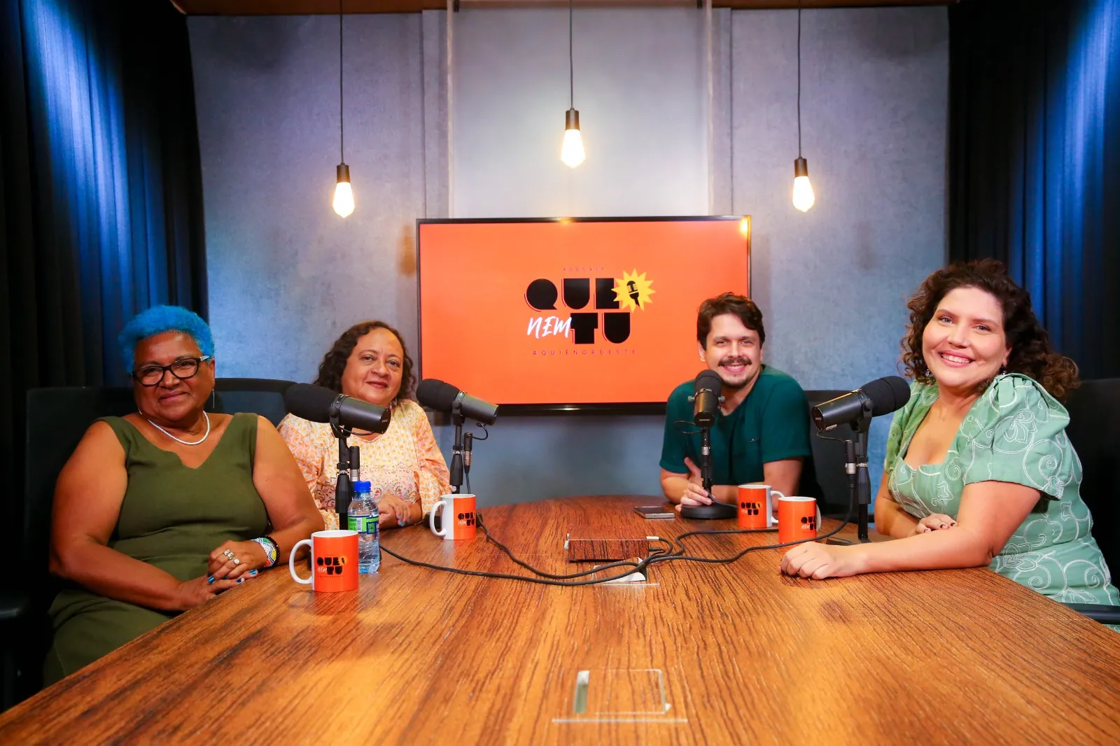Jô e Marlene se conheceram pessoalmente durante a gravação do podcast Que Nem Tu