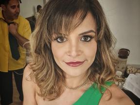 Selfie da atriz Renata Del Bianco que viveu a personagem Vivi em Chiquititas