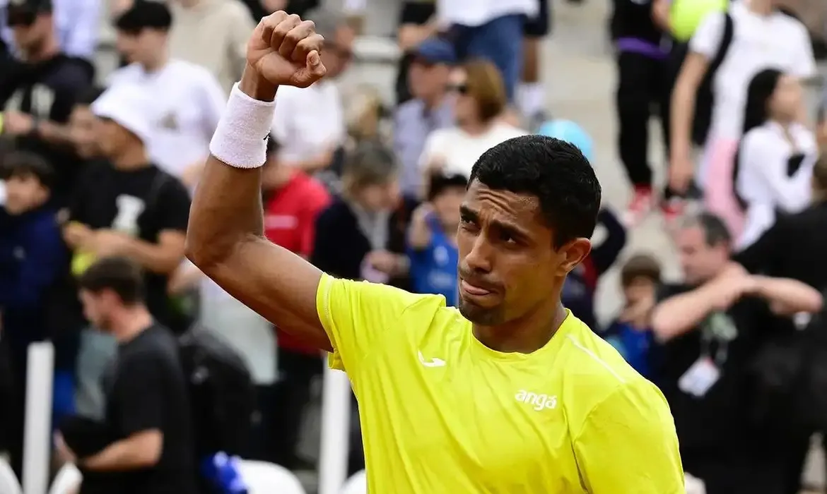 Thiago Monteiro nas Olimpiadas de Paris