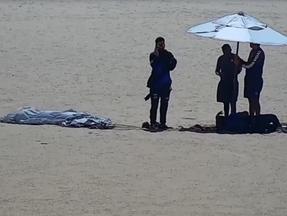 Paraquedista que caiu na praia de iracema
