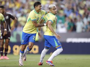Evanilson, atacante da Seleção Brasileira
