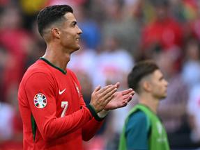 Imagem do atacante português Cristiano Ronaldo