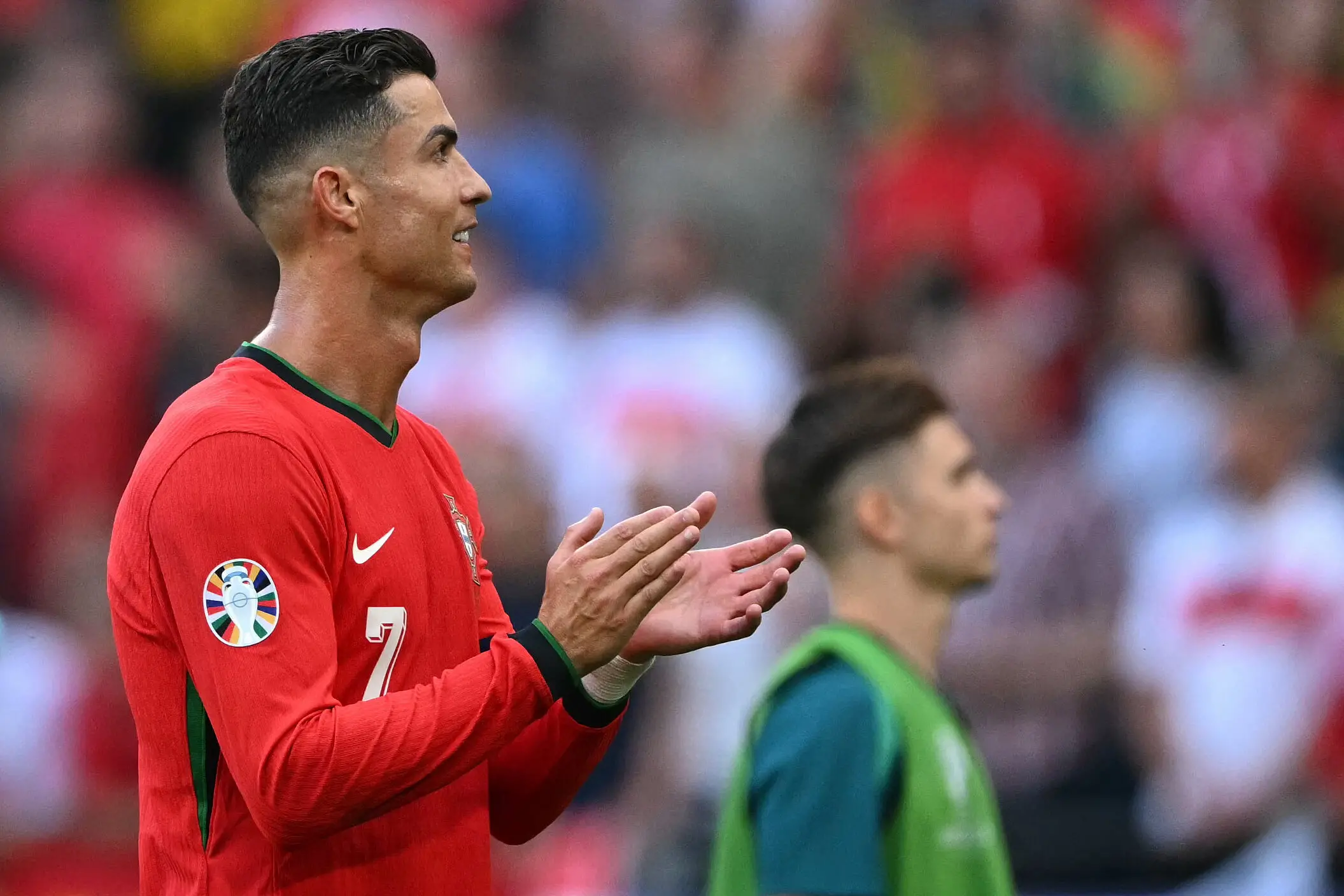 Imagem do atacante português Cristiano Ronaldo