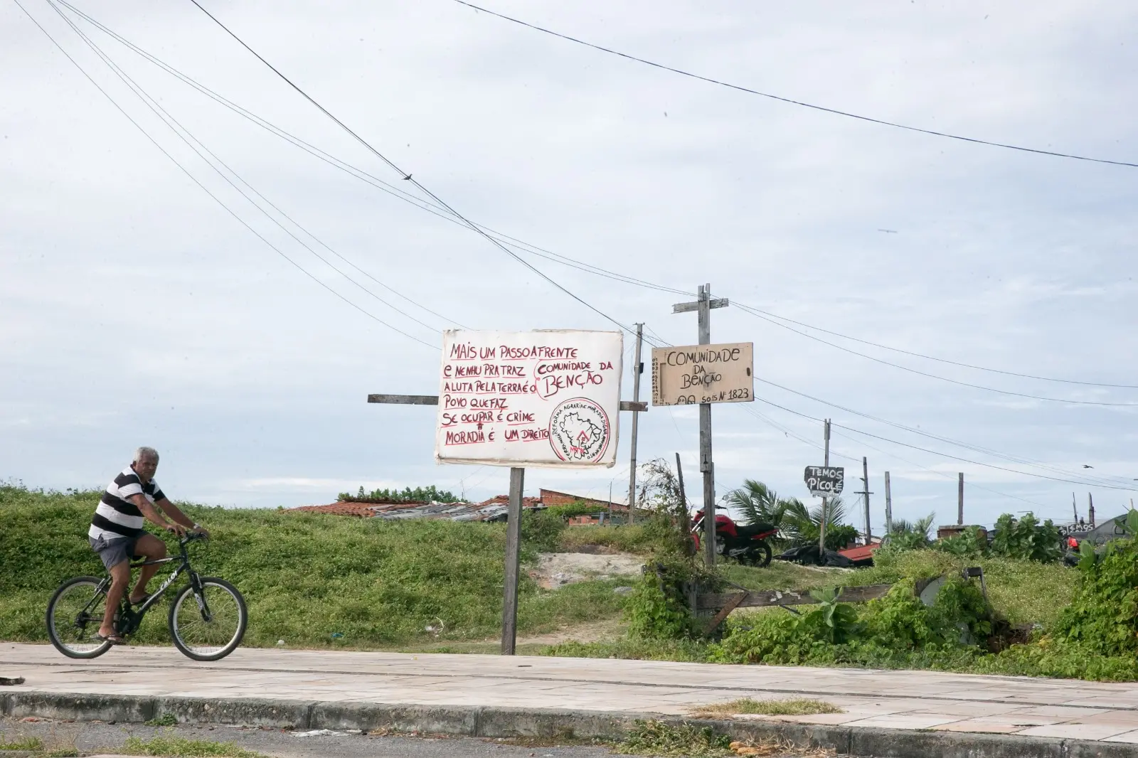 Comunidade da Praia do Futuro, em Fortaleza