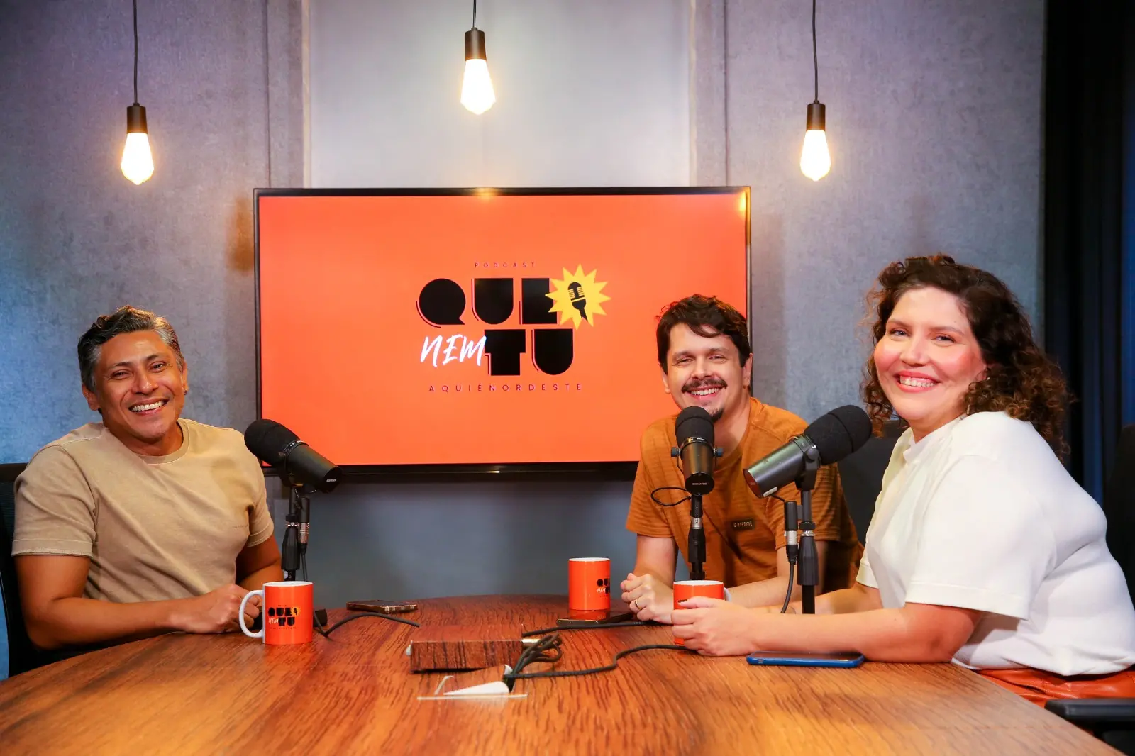 Arilson Lucas, Karine Zaranza e Alan Barros