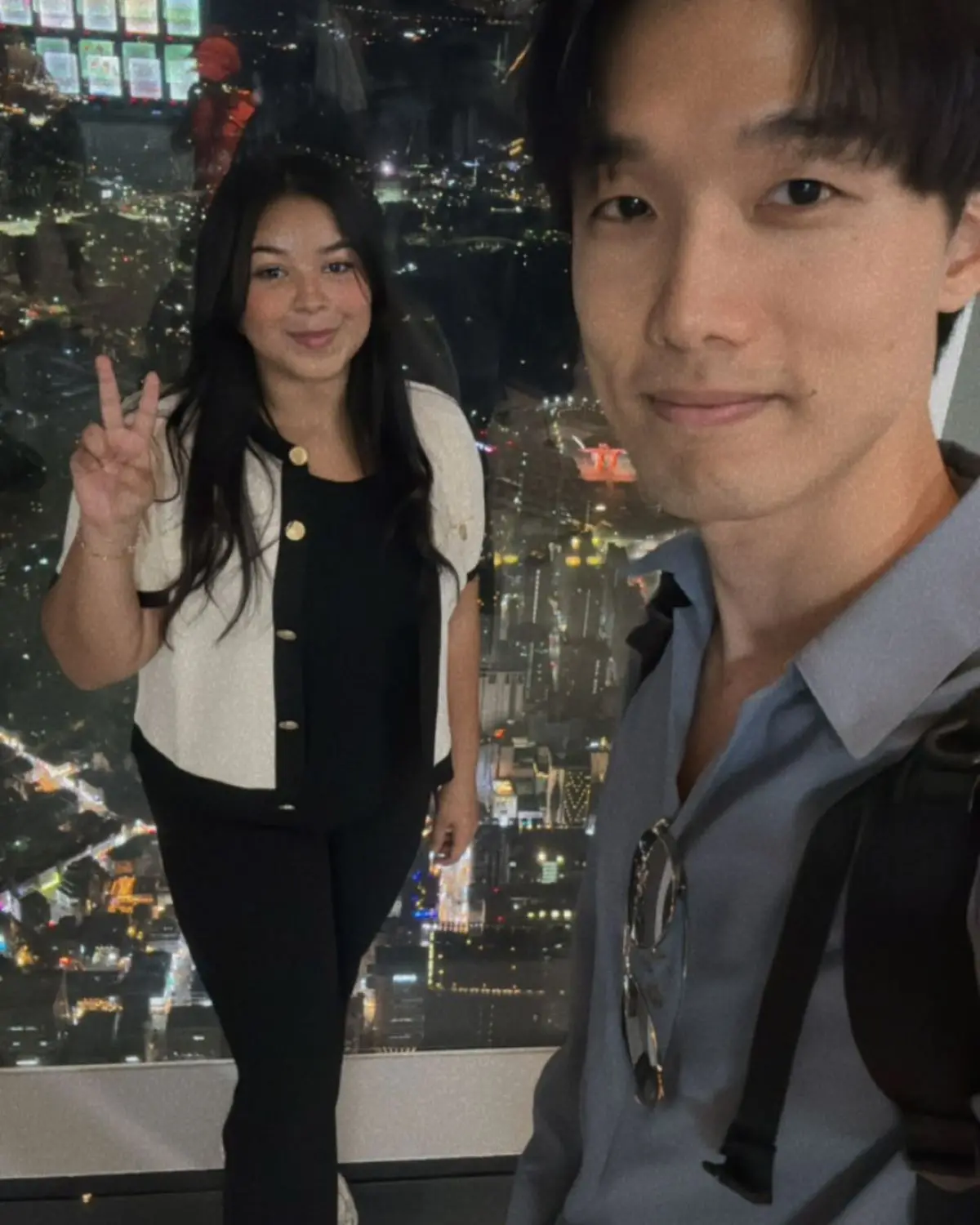 Foto do casal luísa e yan, o coreano que morou em sobral