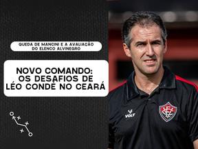 Novo técnico do Ceará Léo Condé na capa do Cearácast