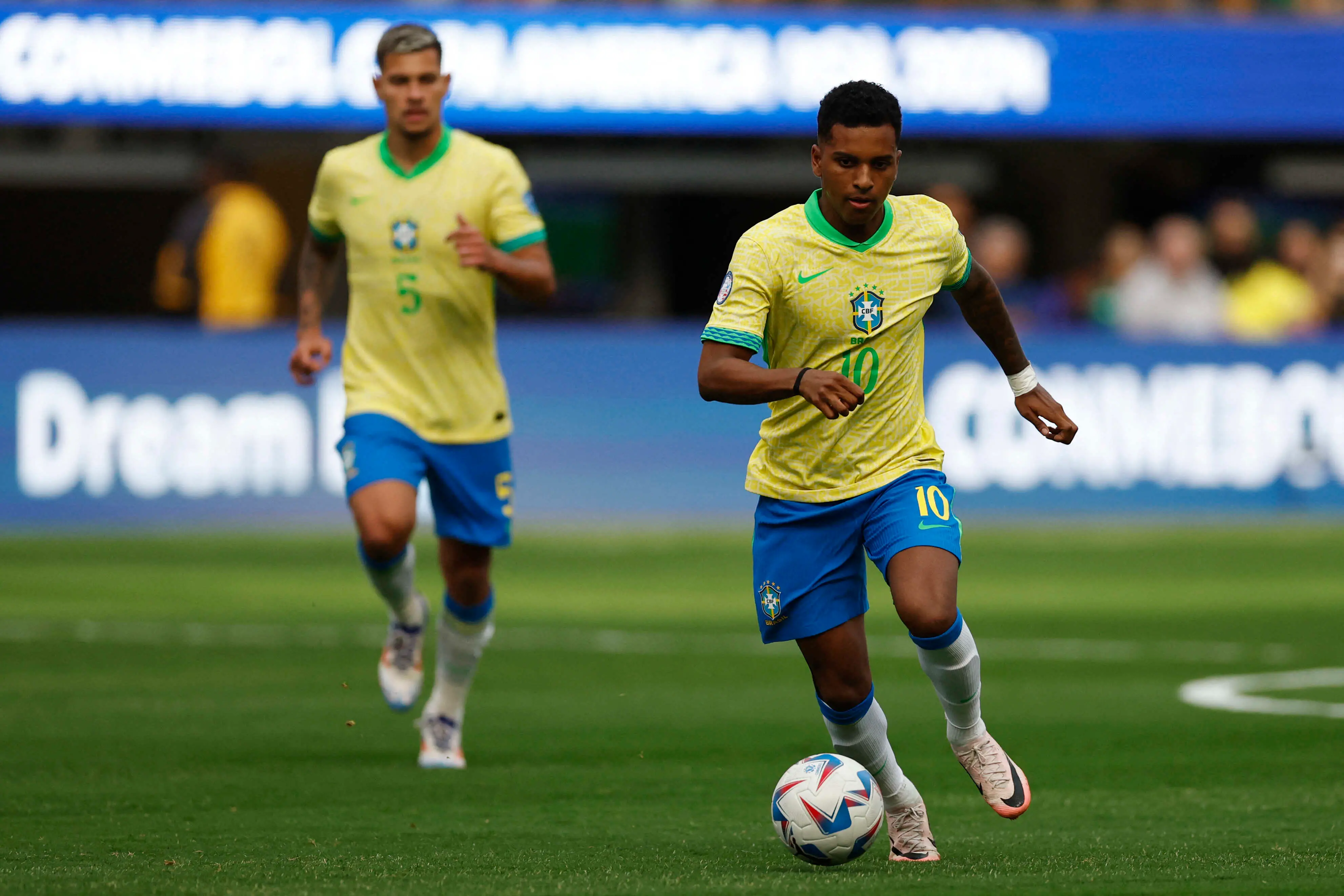 Imagem do atacante do Brasil Rodrygo