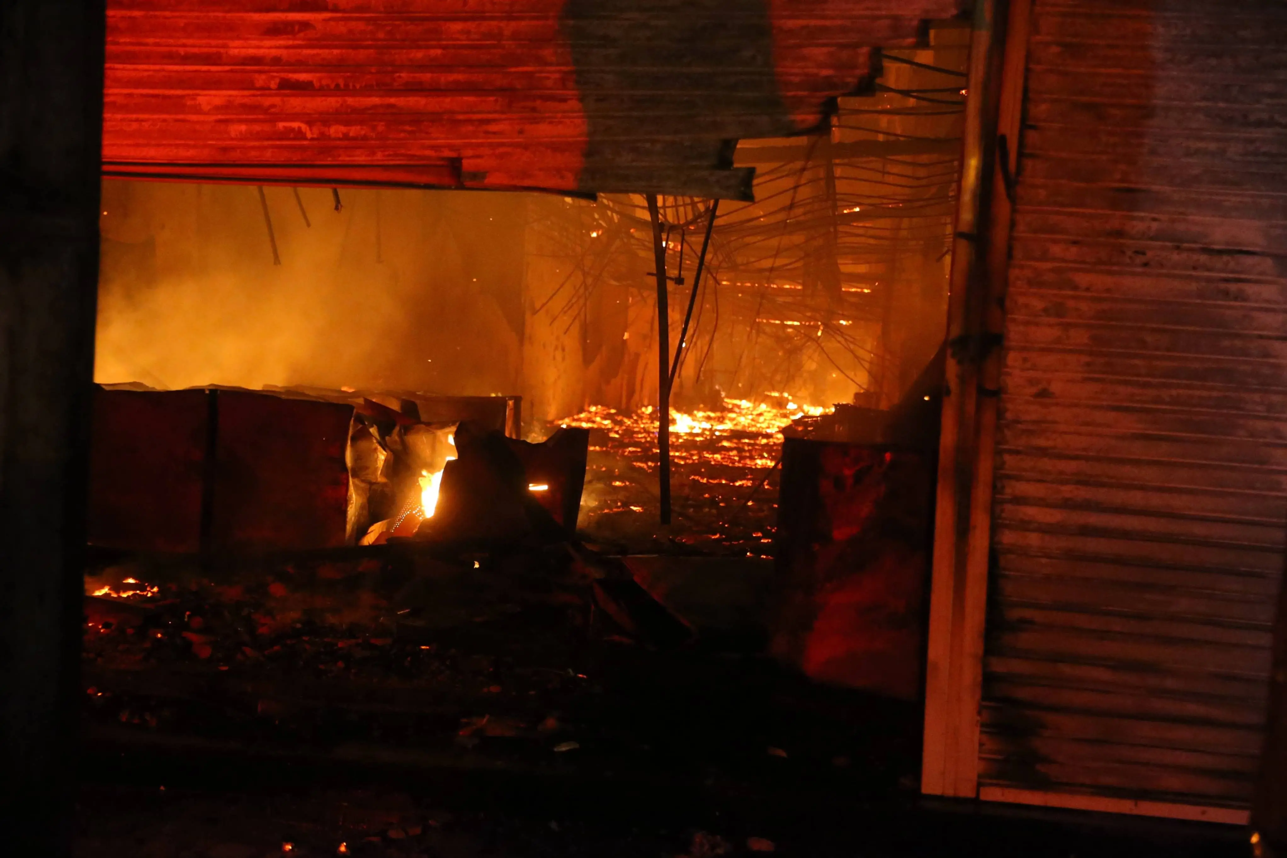 Incêndio no centro de Fortaleza