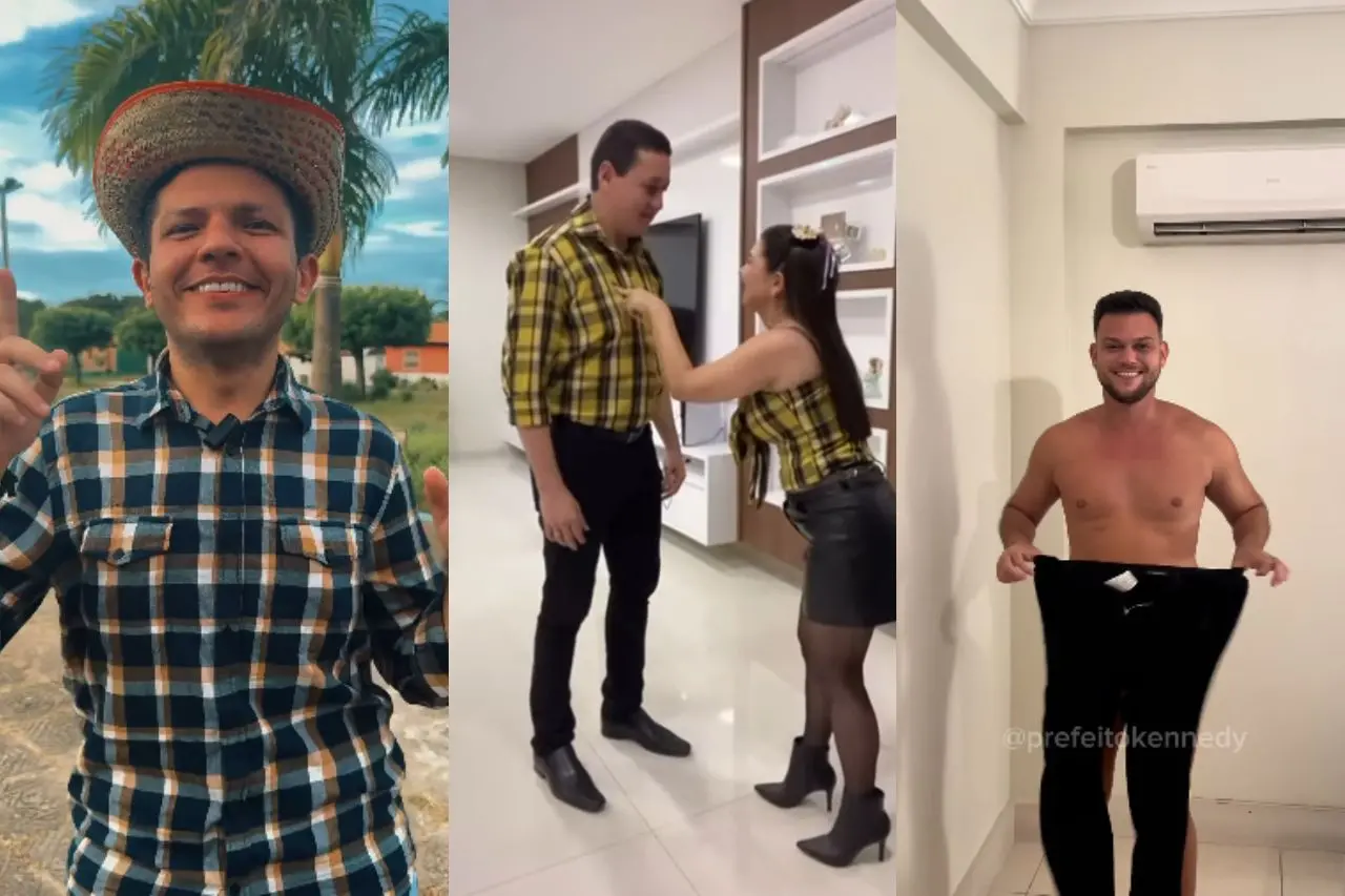 Prefeitos em trends da internet