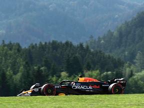 Carro da Red Bull no GP da Áustria