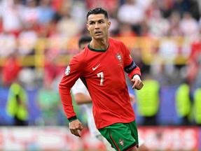Imagem do atacante português Cristiano Ronaldo