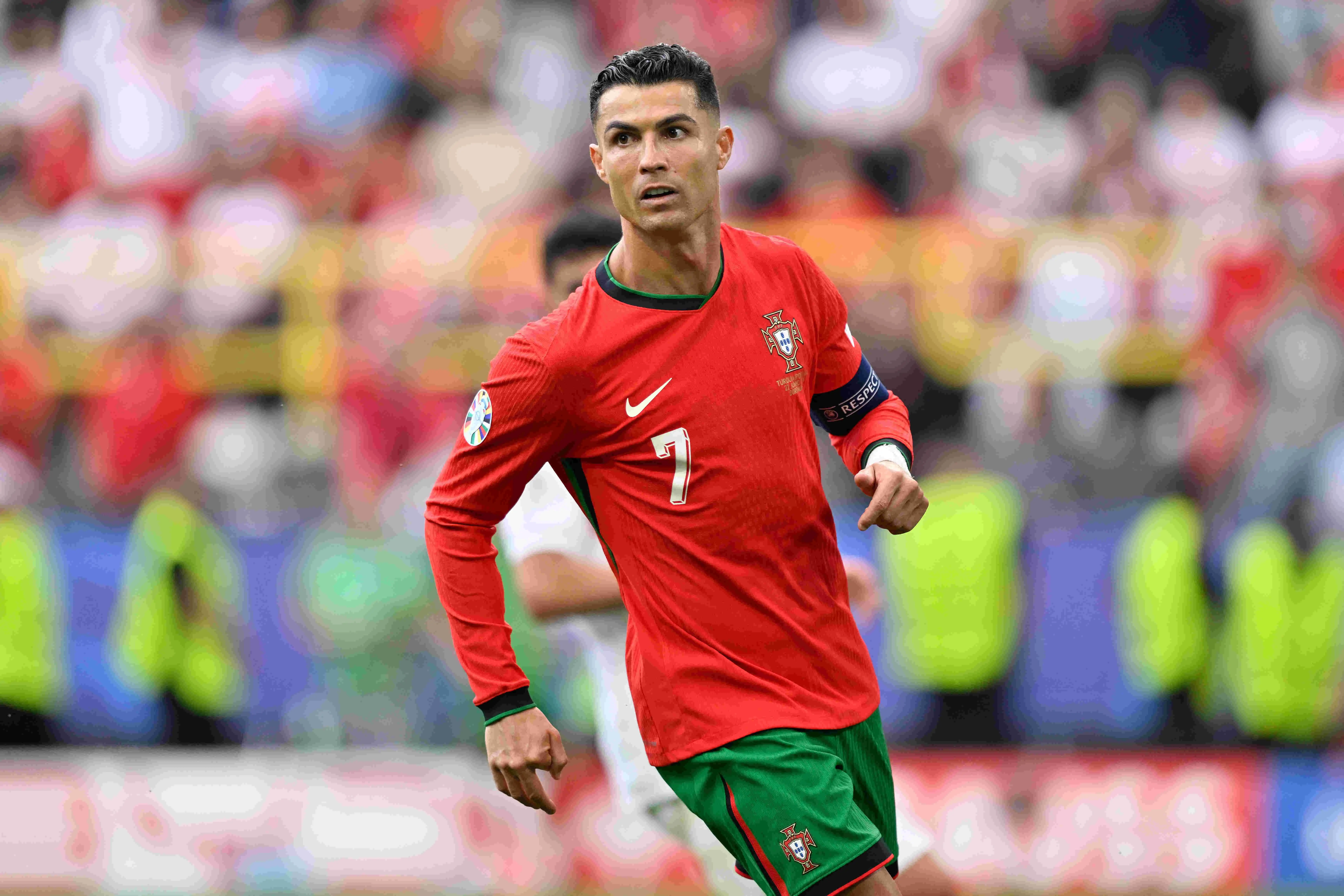 Imagem do atacante português Cristiano Ronaldo