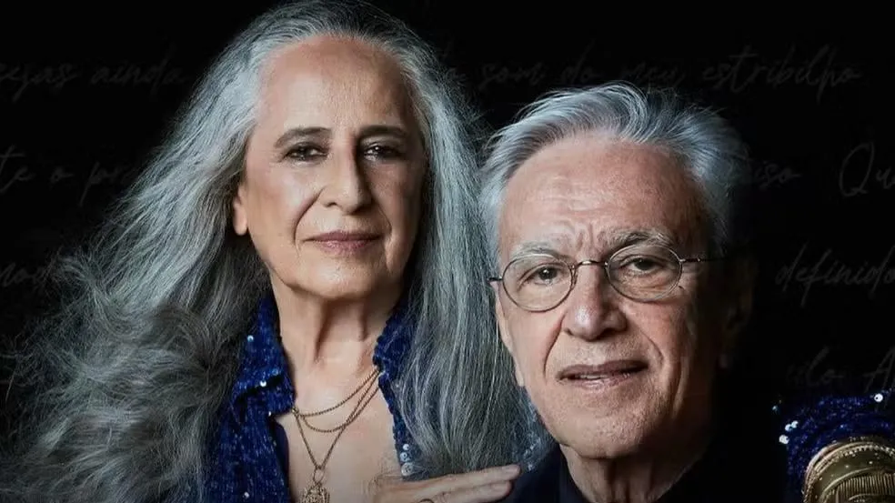 Turnê de Caetano e Maria Bethânia passa por Fortaleza no fim do ano