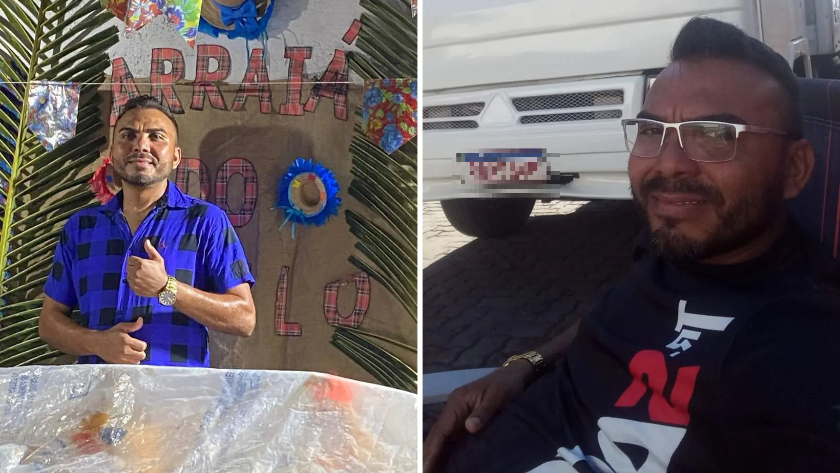 Eneas da Costa Silva, sequestrado e baleado durante troca de tiros com a pmce