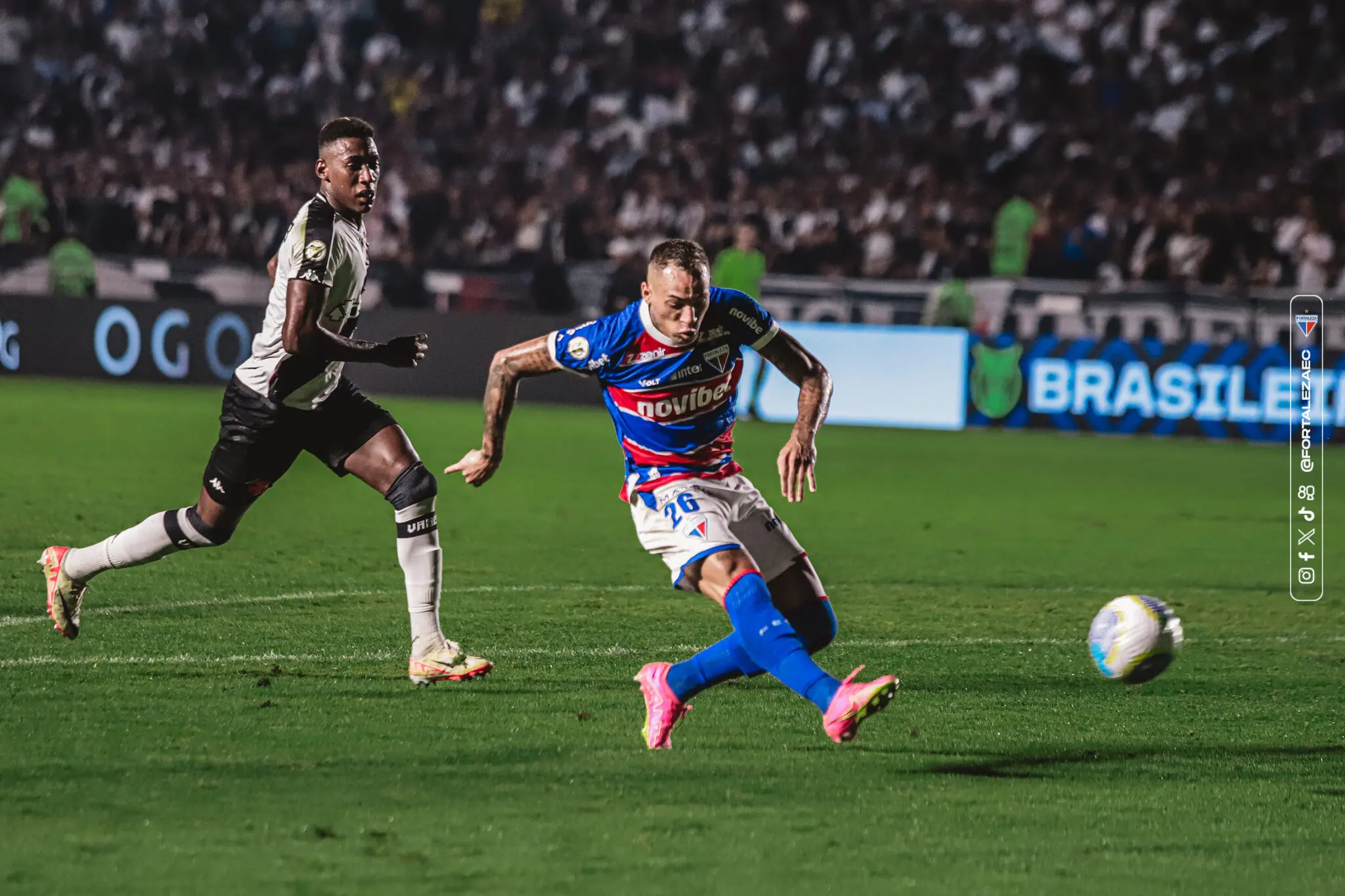 Breno Lopes em Fortaleza x Vasco