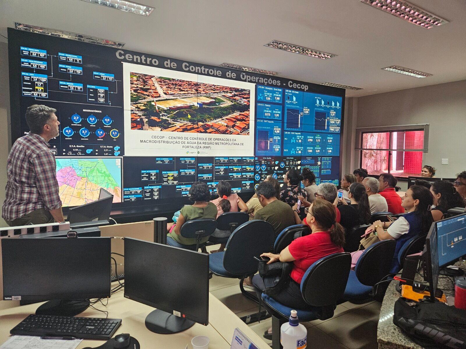 Cagece oferece visitas guiadas por pontos históricos da rede hídrica de Fortaleza