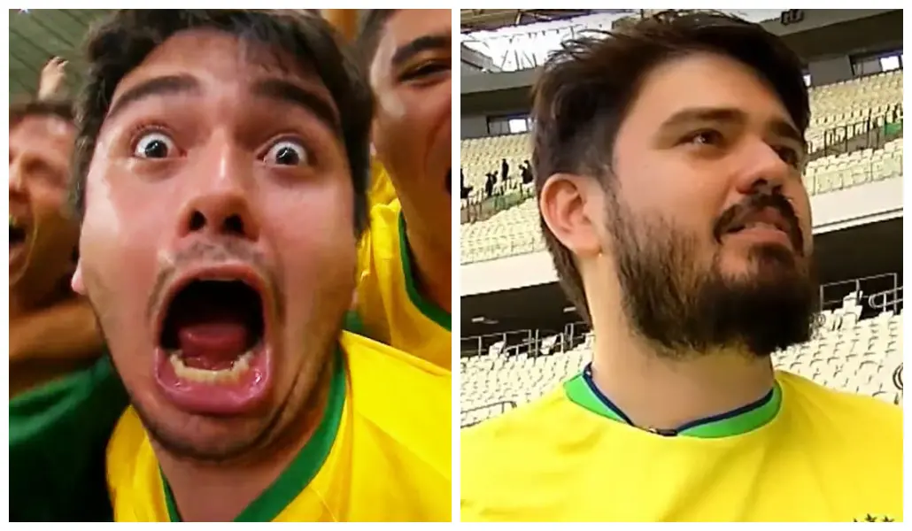 Torcedor que virou meme em gol do Brasil no Castelão