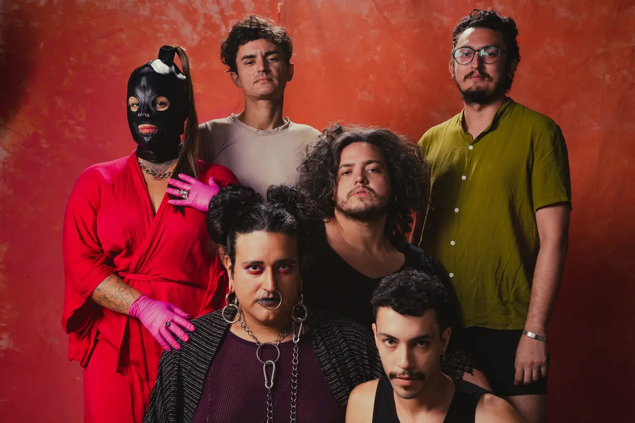 Grupo No Barraco da Constância Tem!, responsável pelo espetáculo 