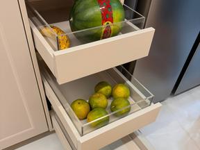 Ideia prática de armazenar as frutas com design e funcionalidade