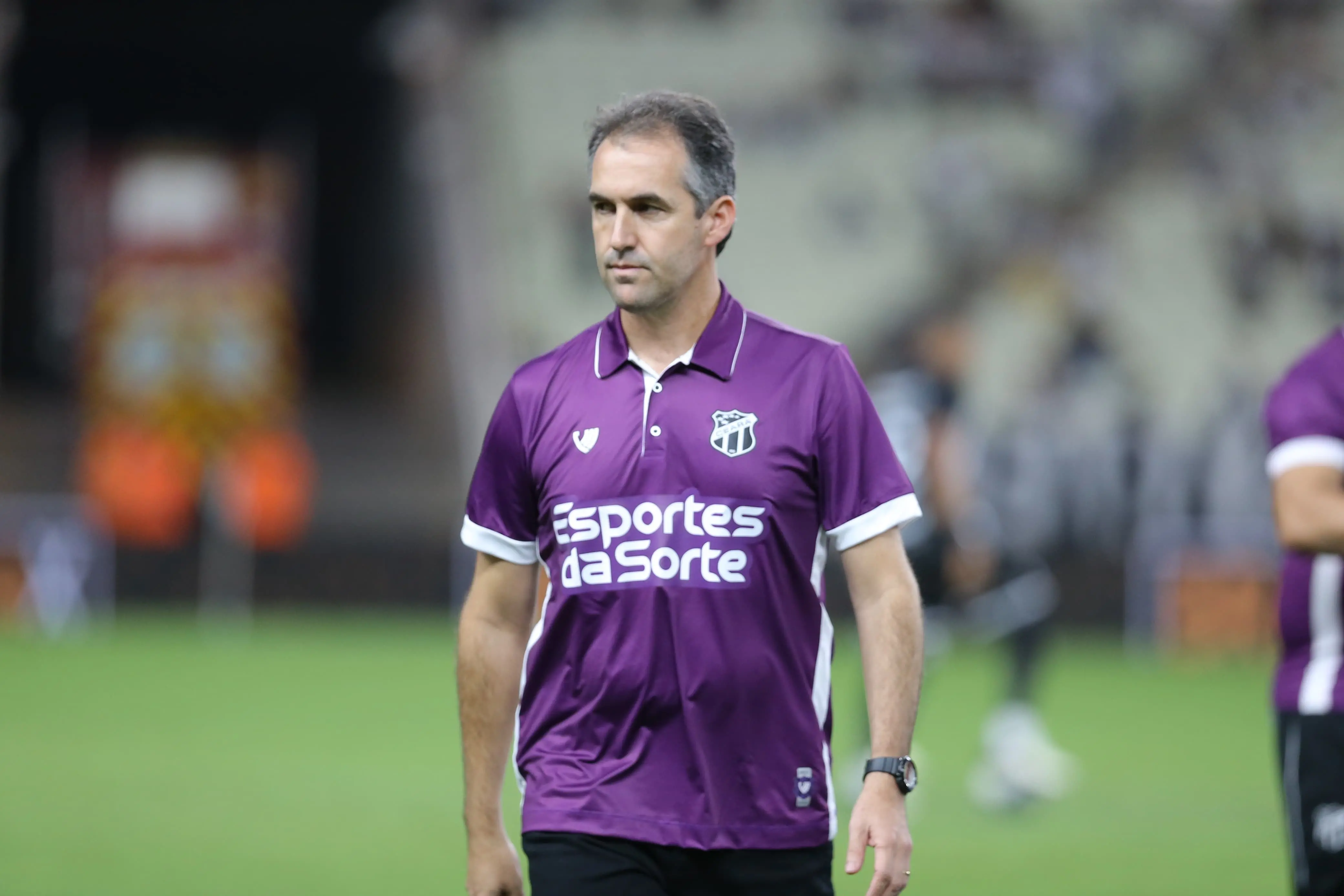Foto de Léo Condé, técnico do Ceará