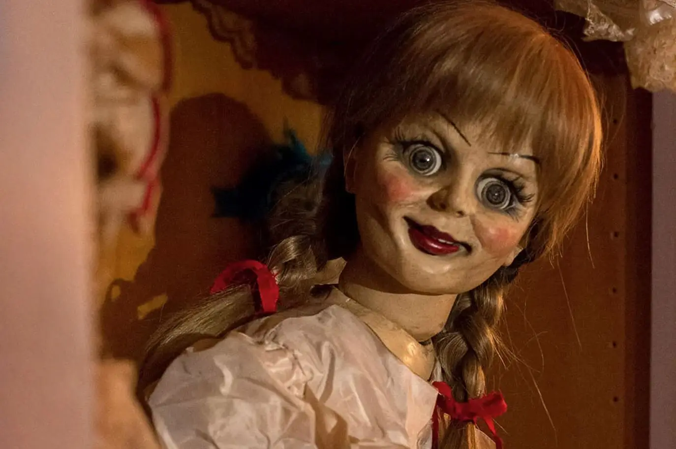 A boneca Annabelle estava em uma exposição no Rio de Janeiro