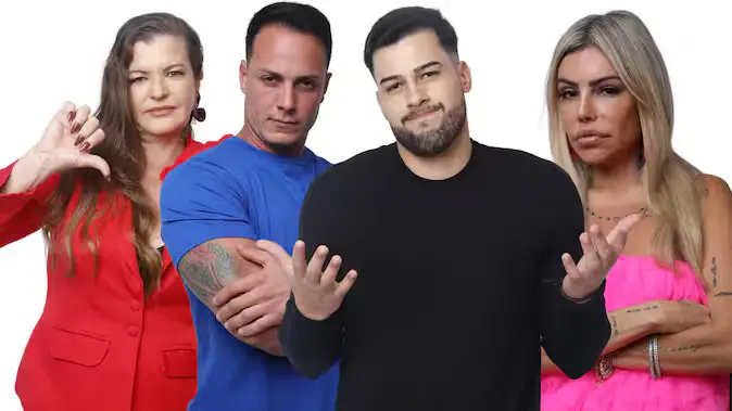 Dona Geni, Fellipe, Kaio e Lizi estão em votação