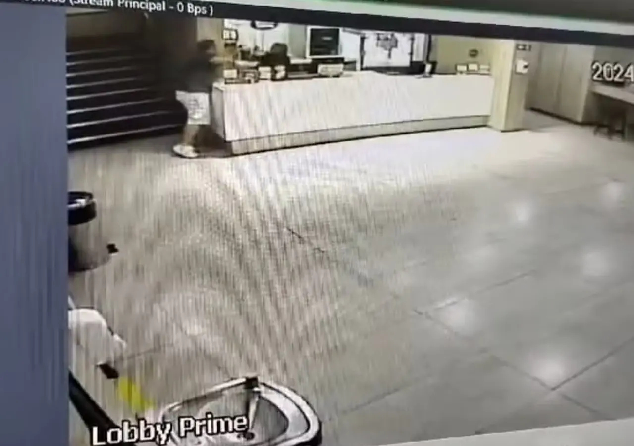 Agressão em shopping na cidade de Belo Horizonte