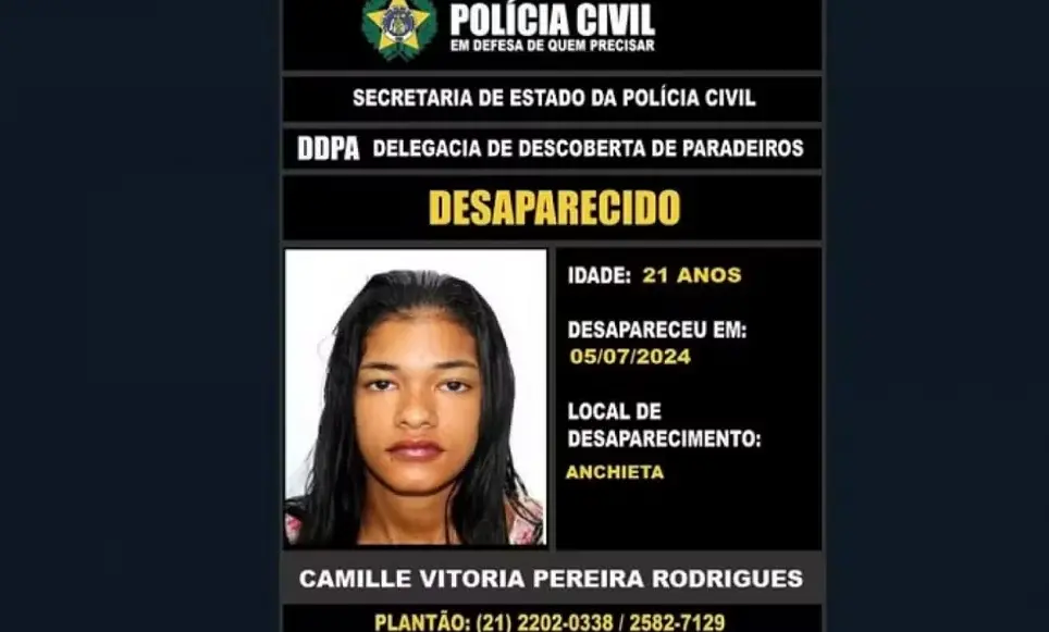 Camille Vitoria Ferreira Rodrigues, moradora da zona norte do Rio de Janeiro