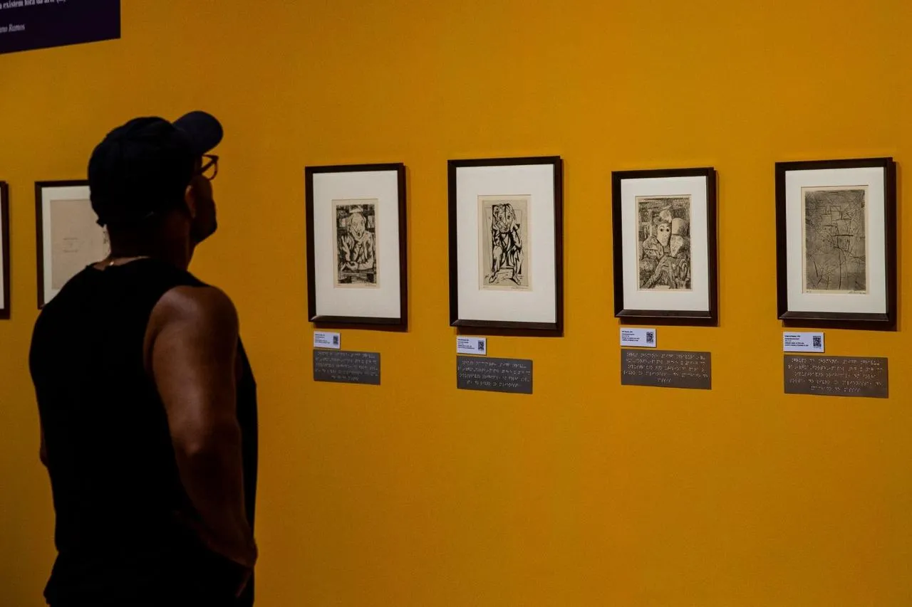 Mostra reúne 28 ilustrações de Candido Portinari